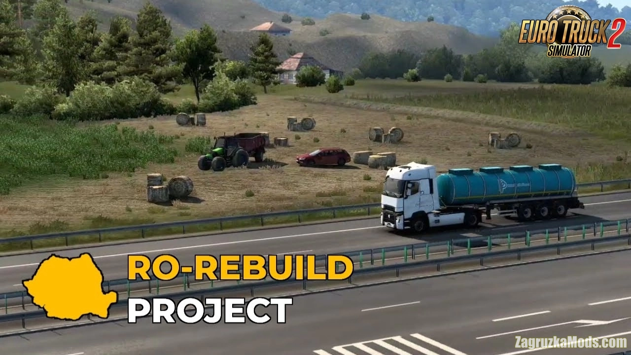 RO-Rebuild Project Map v3.0 (1.46.x) for ETS2