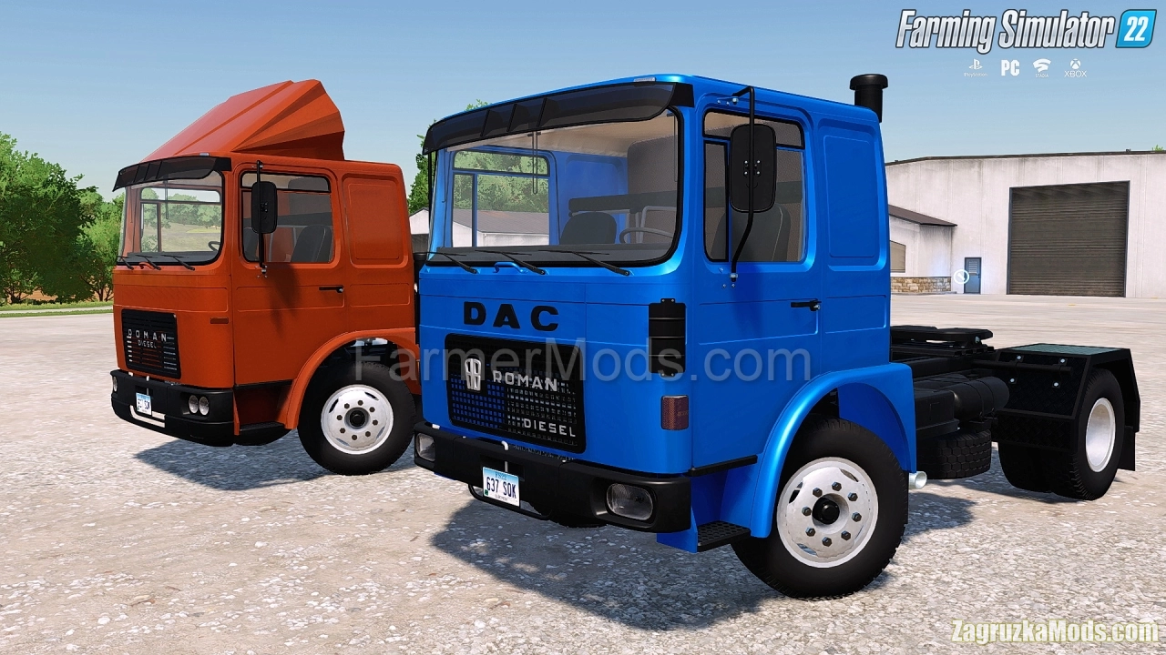 Roman Dac 1985 Truck v1.0 for FS22