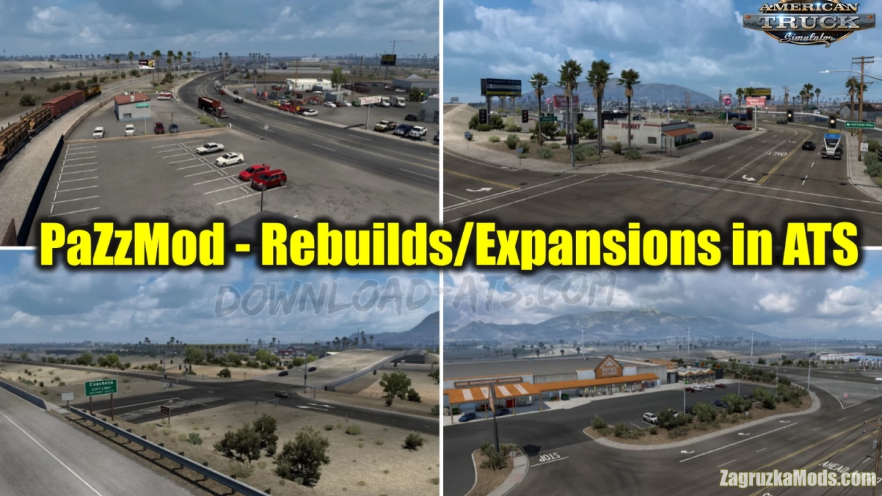 PaZzMod - Rebuilds/Expansions in ATS v1.4.07 (1.46.x) for ATS PaZzMod - Rebuilds/Expansions in ATS v1.4.07 (1.46.x) for ATS