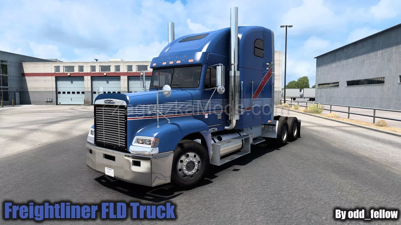 Freightliner FLD Truck v2.8 by odd_fellow (1.47.x) for ATS