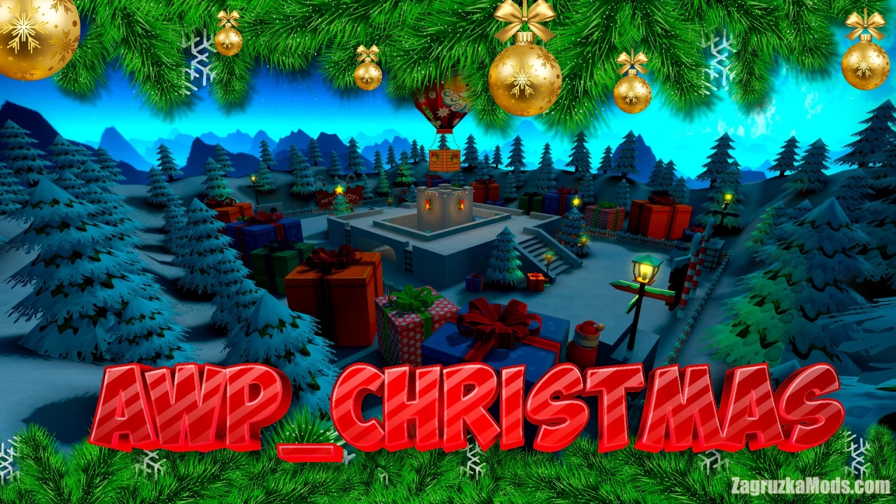 awp_christmas Map v1.0 for CSGO
