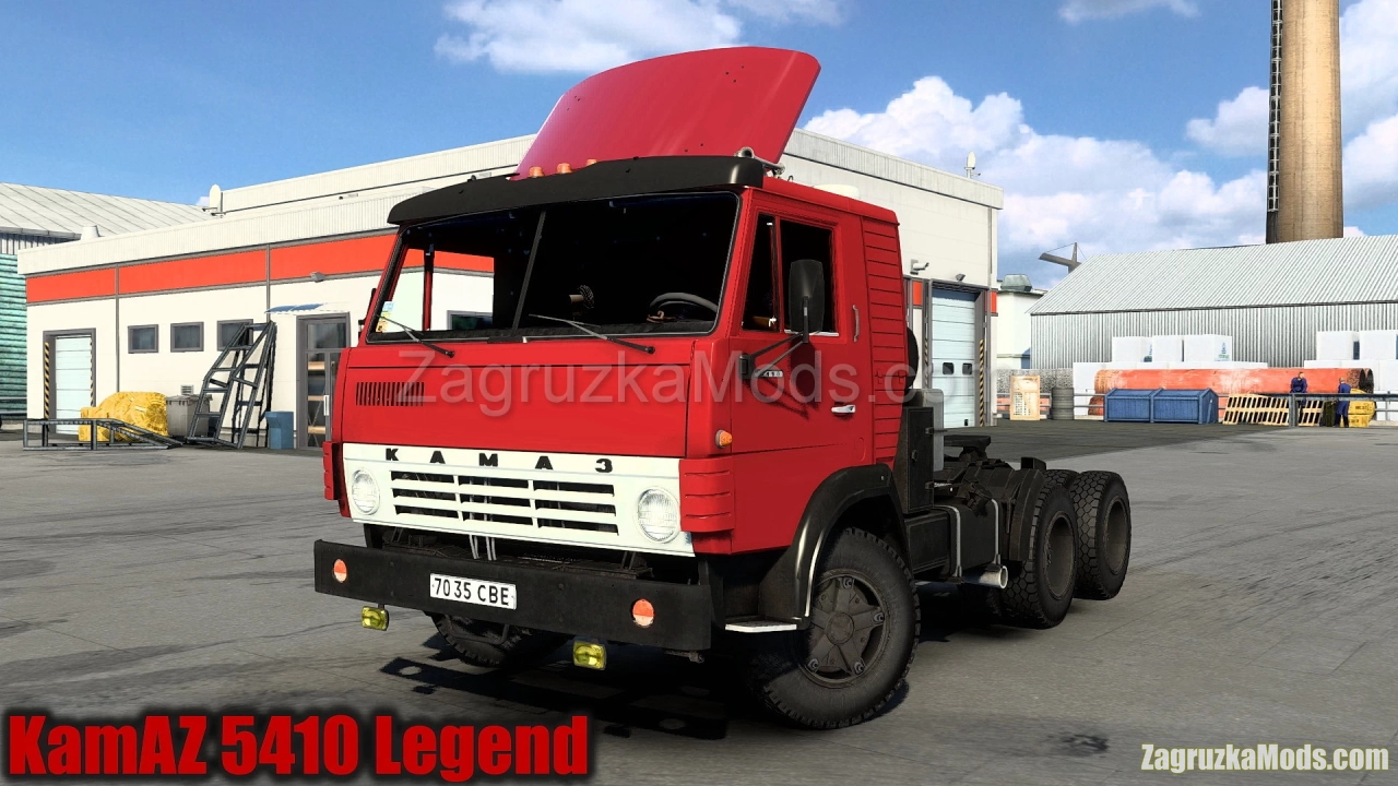 KamAZ 5410 Legend Truck + Interior v7.0 (1.46.x) for ETS2