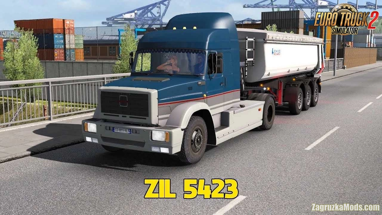 ZIL 5423 Truck + Interior v1.2.5 (1.46.x) for ETS2