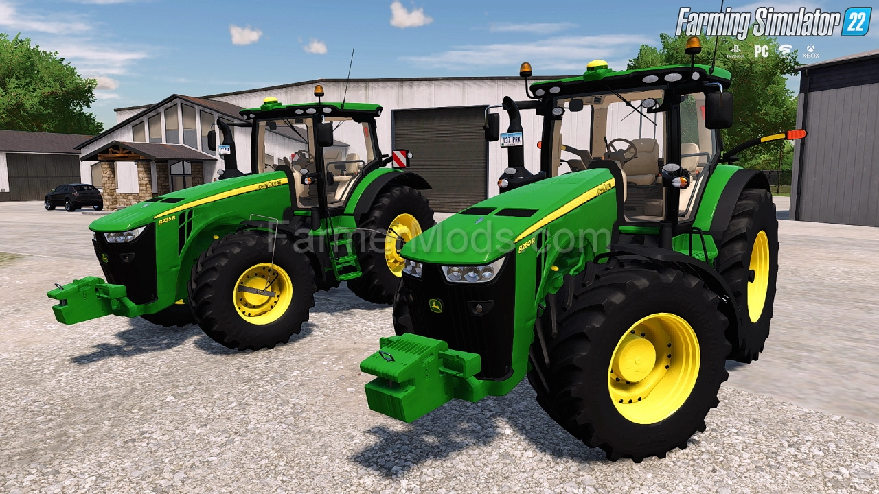 John Deere 8R Series 2011 Tractor v1.0 for FS22