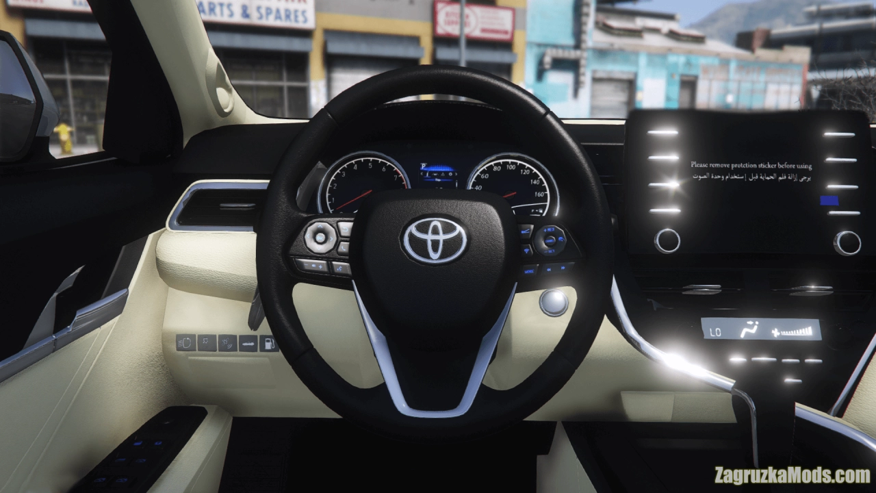 Toyota Camry 2022 GLE v2.0 for GTA 5