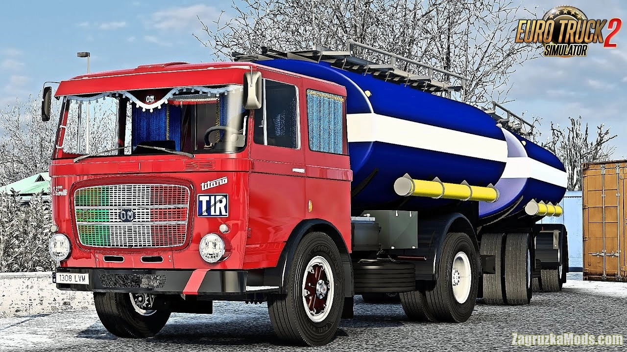 OM Titano Truck + Interior v1.1 (1.47.x) for ETS2
