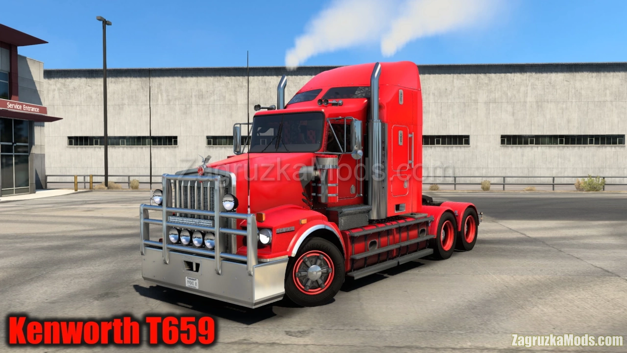 Kenworth T659 Truck + Interior v4.0 (1.50.x) for ATS