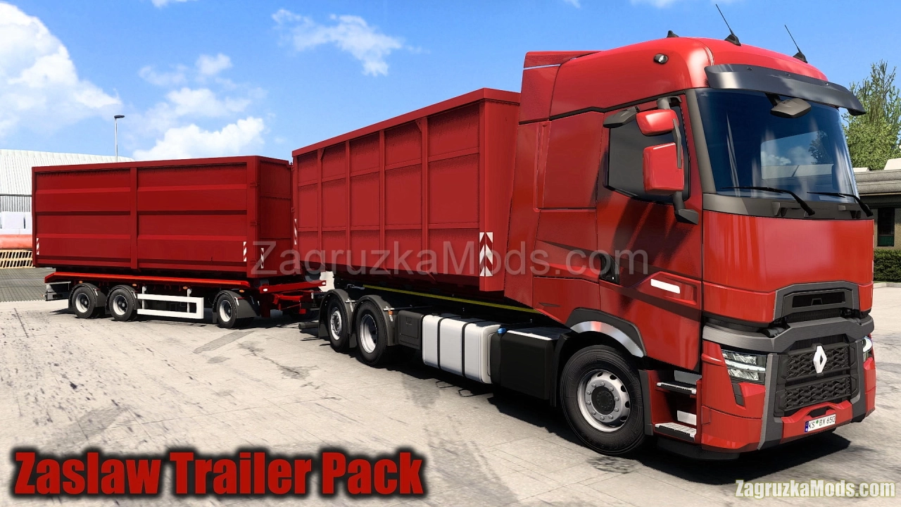 Zaslaw Trailer Pack v2.8 By Mirusox (1.46.x) for ETS2