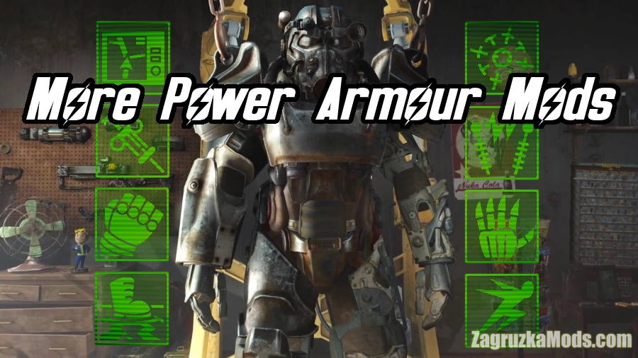 More Power Armour Mods v1.1 By Talkie Toaster for Fallout 4