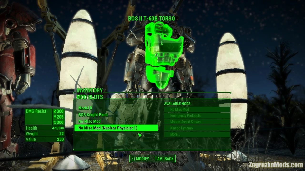 More Power Armour Mods v1.1 By Talkie Toaster for Fallout 4