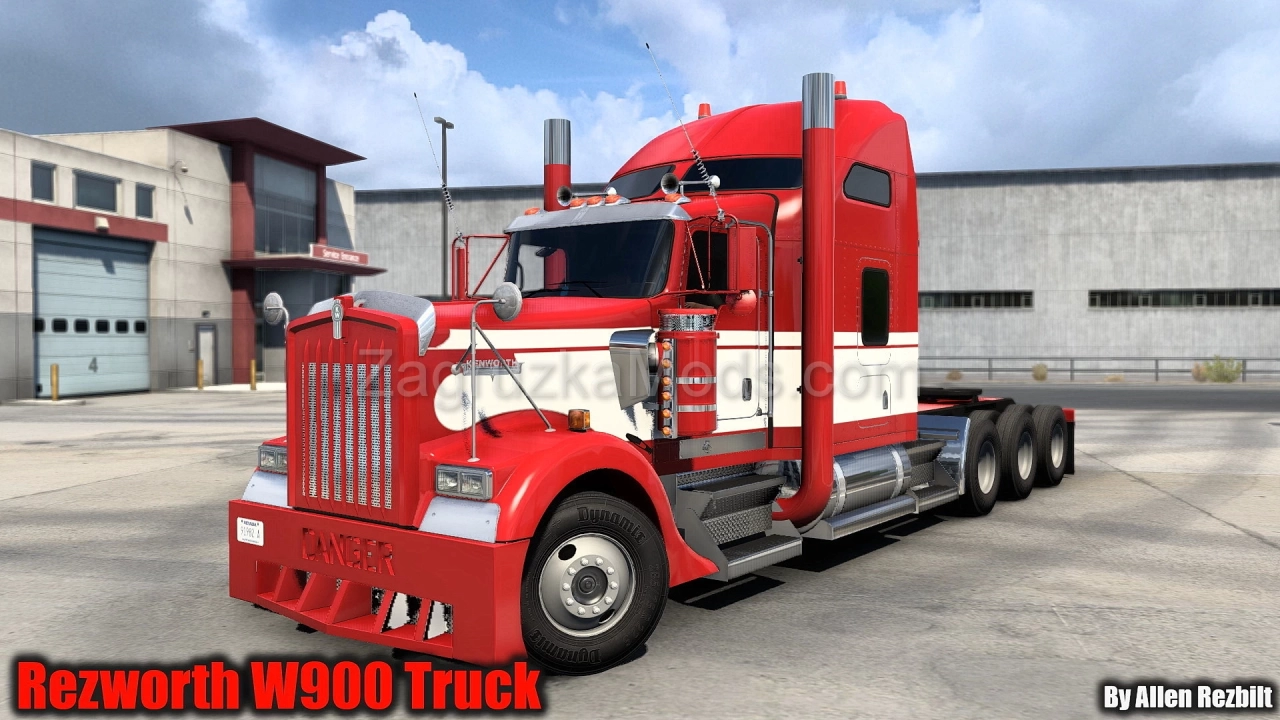 Rezworth W900 Custom Truck + Interior v1.2 (1.49.x) for ATS