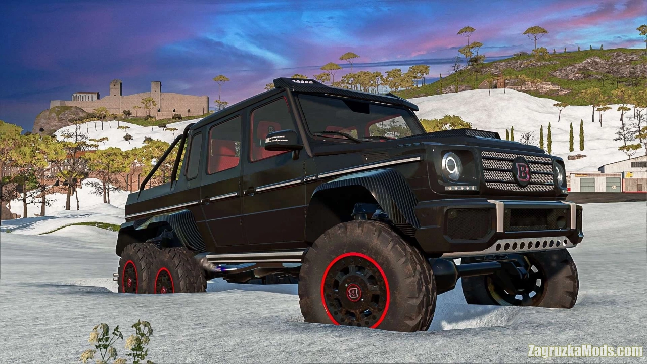Brabus B63S-700 6x6 v1.1 for FS22
