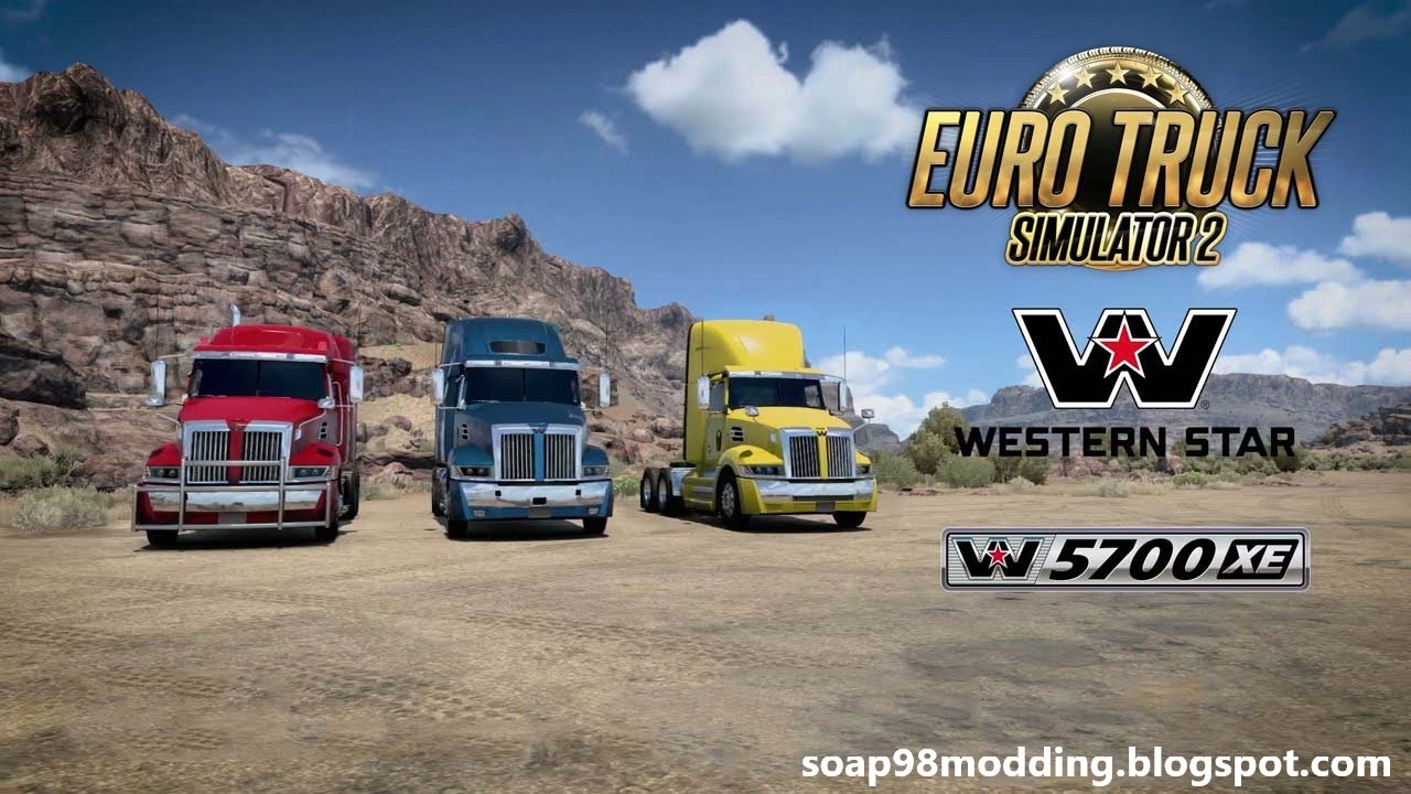 Western Star 5700XE v1.0 by soap98 (1.46.x) for ETS2