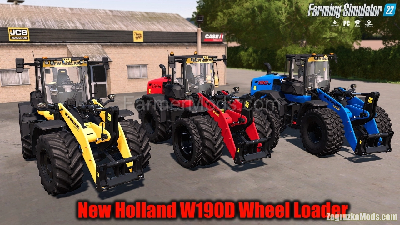 New Holland W190D Wheel Loader v1.0 for FS22