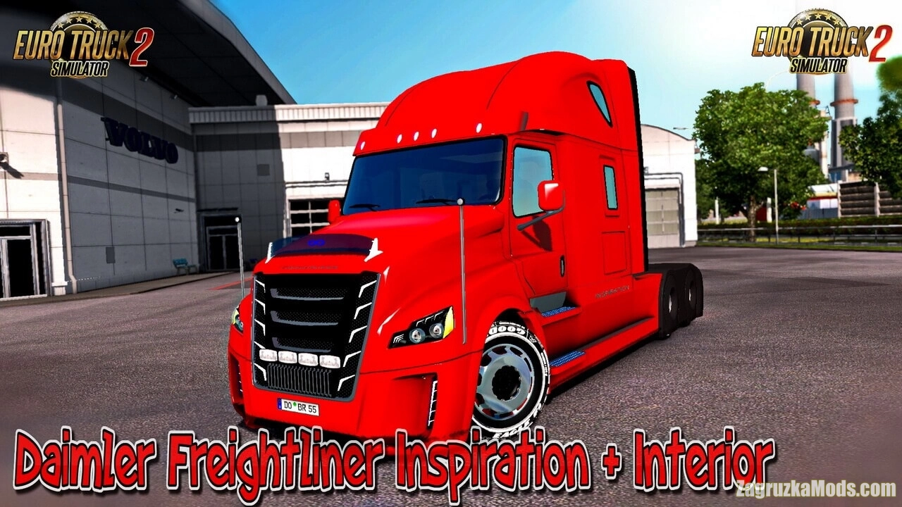 Daimler Freightliner Inspiration v2.0 (1.46.x) for ETS2