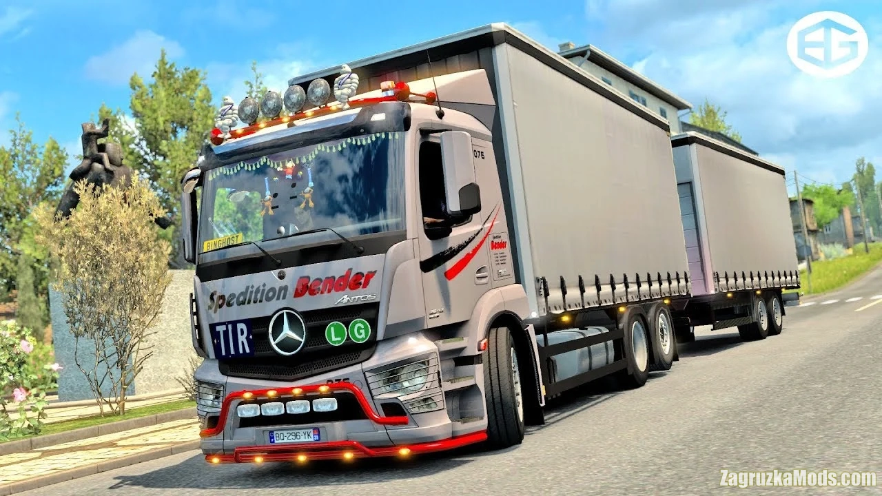 Mercedes-Benz Antos 2012 v1.46.0 by D3S Design (1.46.x) for ETS2