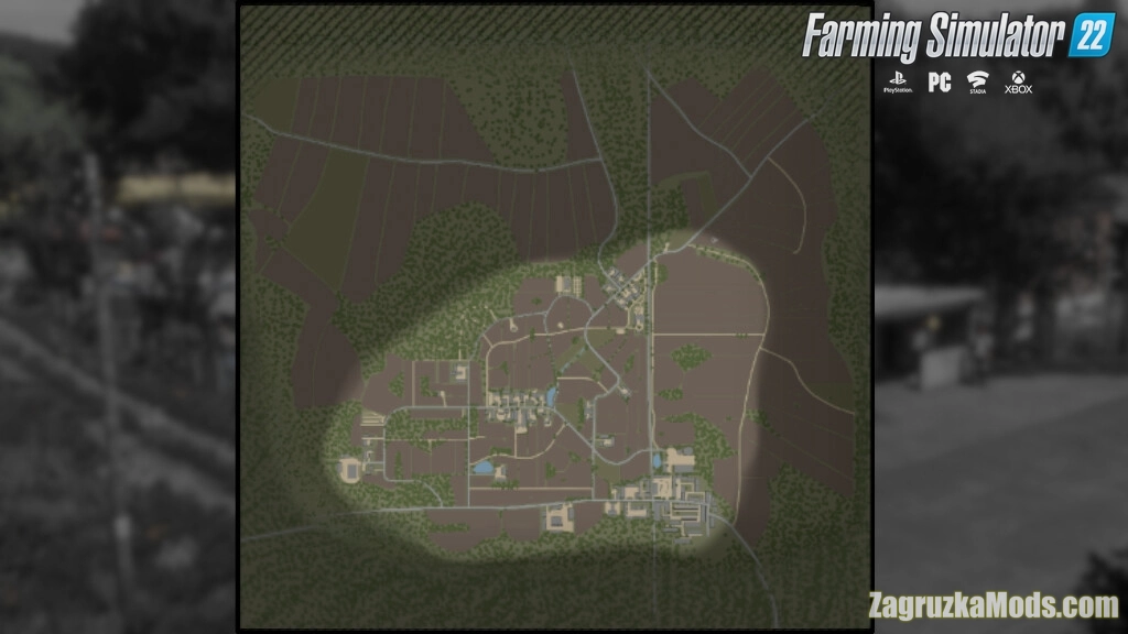 Kolonia 1990 Map v1.1 for FS22
