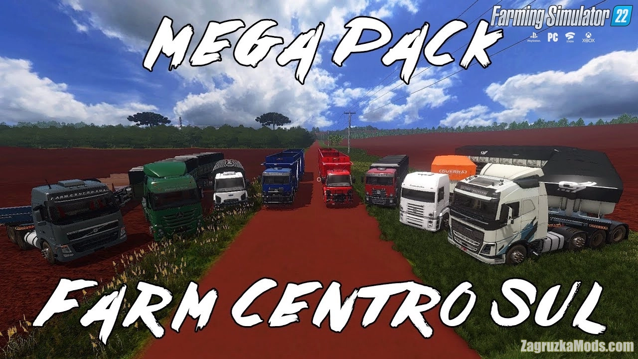 MegaPack Farm Centro Sul v1.0 for FS22