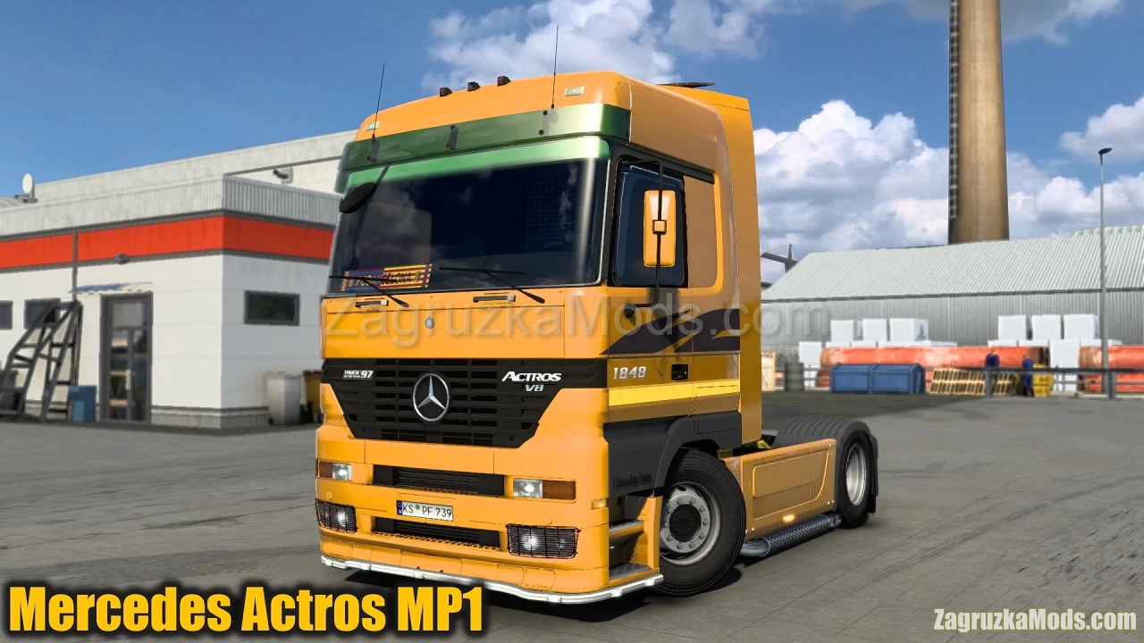 Mercedes Benz MPI & MPII v1.9 By ValheinXL (1.48.5.x) for ETS2