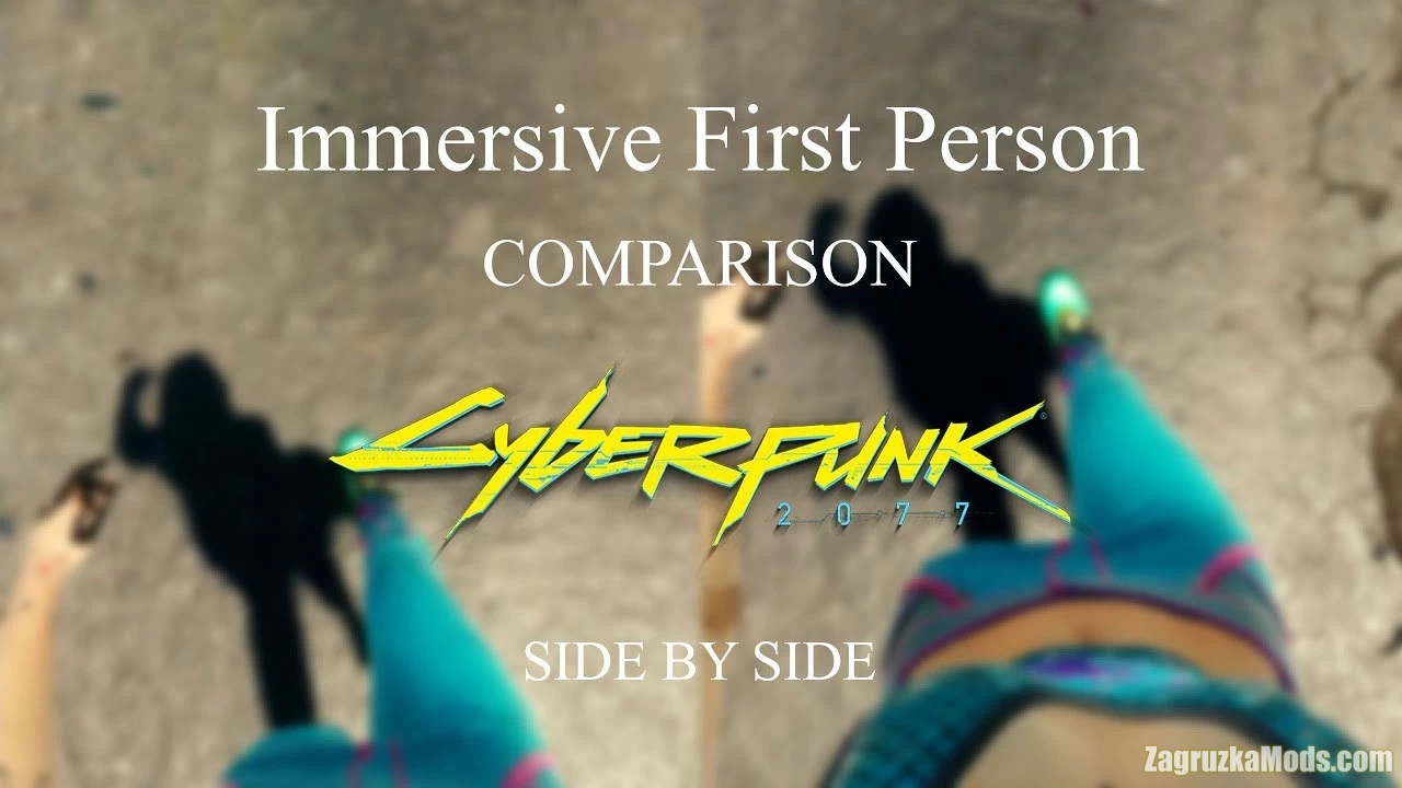 Immersive First Person v1.5.1 for CyberPunk 2077