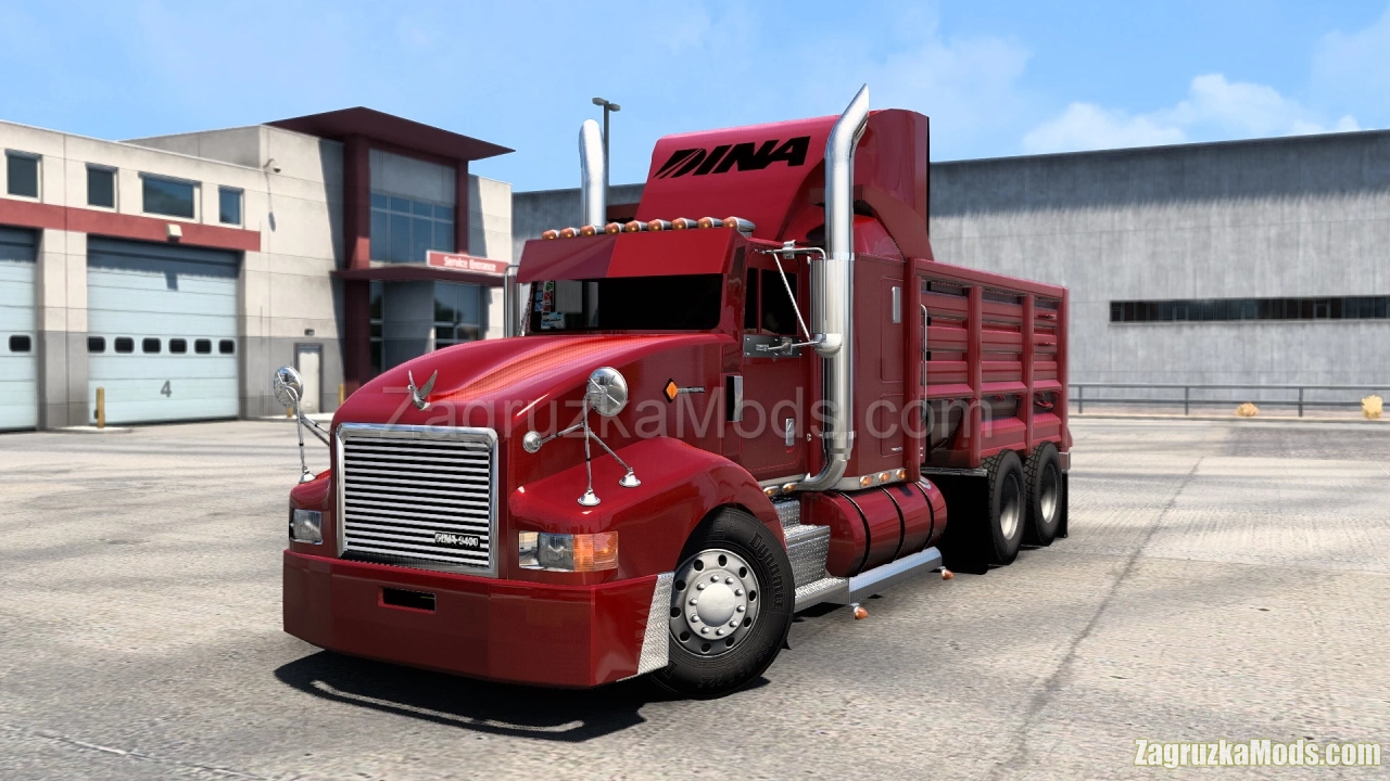 Dina 9400 1995 Truck + Interior v1.5 (1.53.x) for ATS Dina 9400 1995 Truck + Interior v1.5 (1.53.x) for ATS