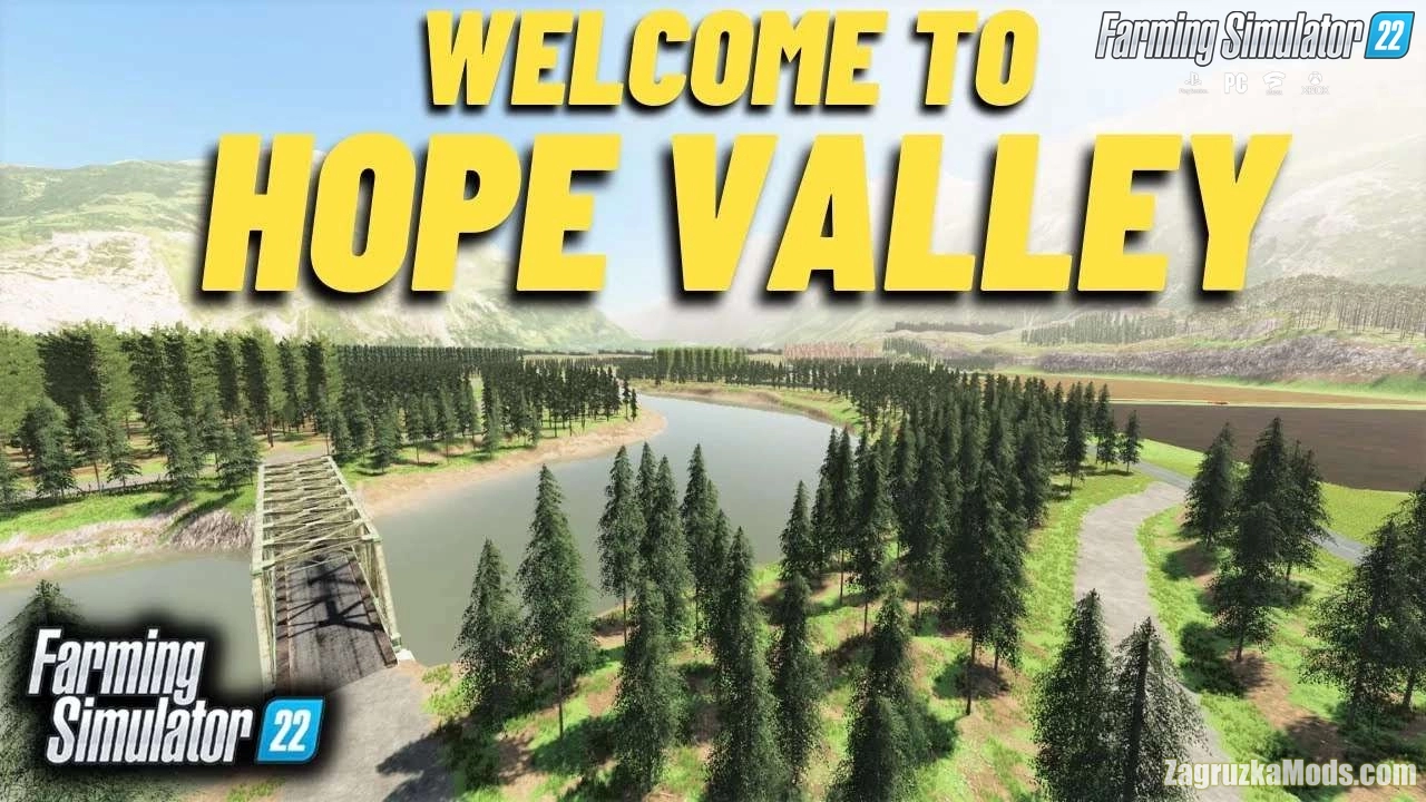 Hope Valley Map FS22 v1.0 for FS22 Hope Valley Map FS22 v1.0 for FS22