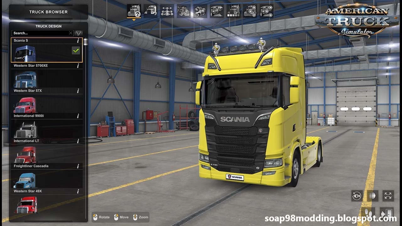 Scania S 2016 by soap98 v1.0 (1.46.x) for ATS