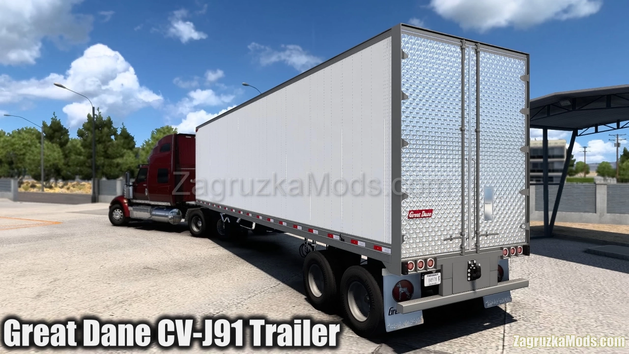 Great Dane CV-J91 Trailer v1.2 (1.49.x) for ATS