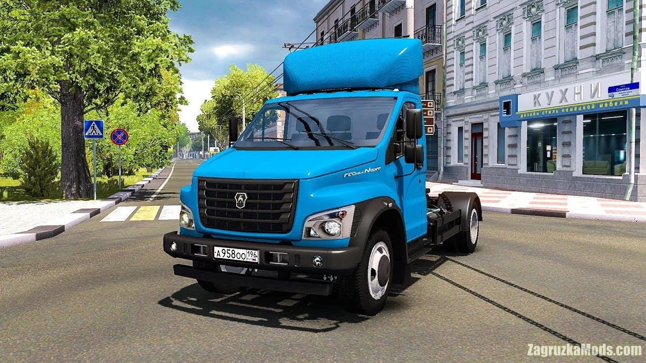 GAZon Next Truck + Interior v2.1 (1.46.x) for ETS2