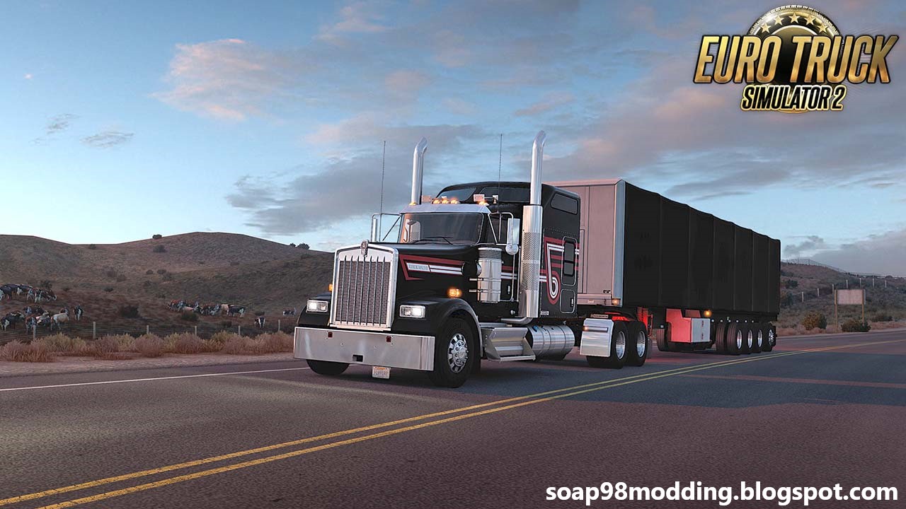 Kenworth W900 Limited Edition by soap98 v1.1 (1.47.x) for ETS2