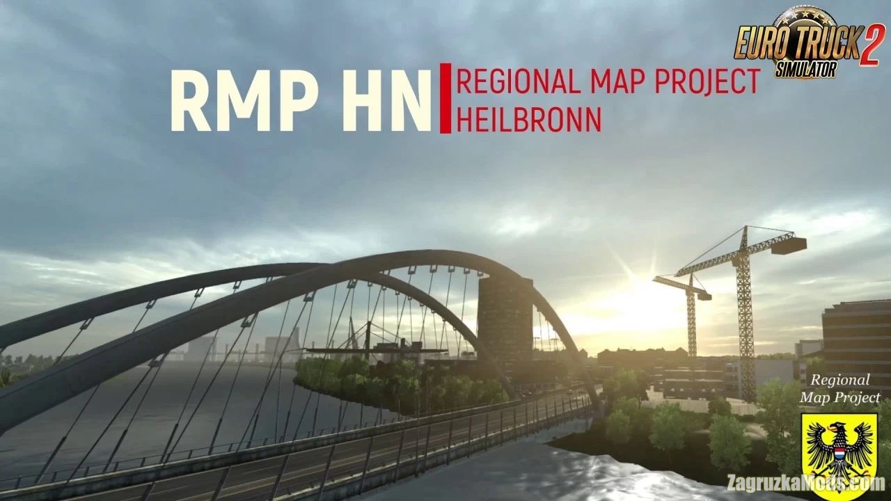 Regional Map Project: Heilbronn 1:1 v1.1.3 (1.47.x) for ETS2