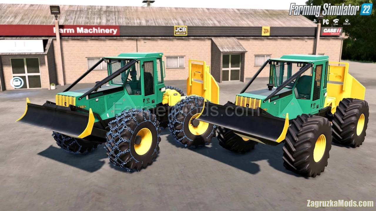 Timberjack 460D Skidder Tractor v1.0 for FS22