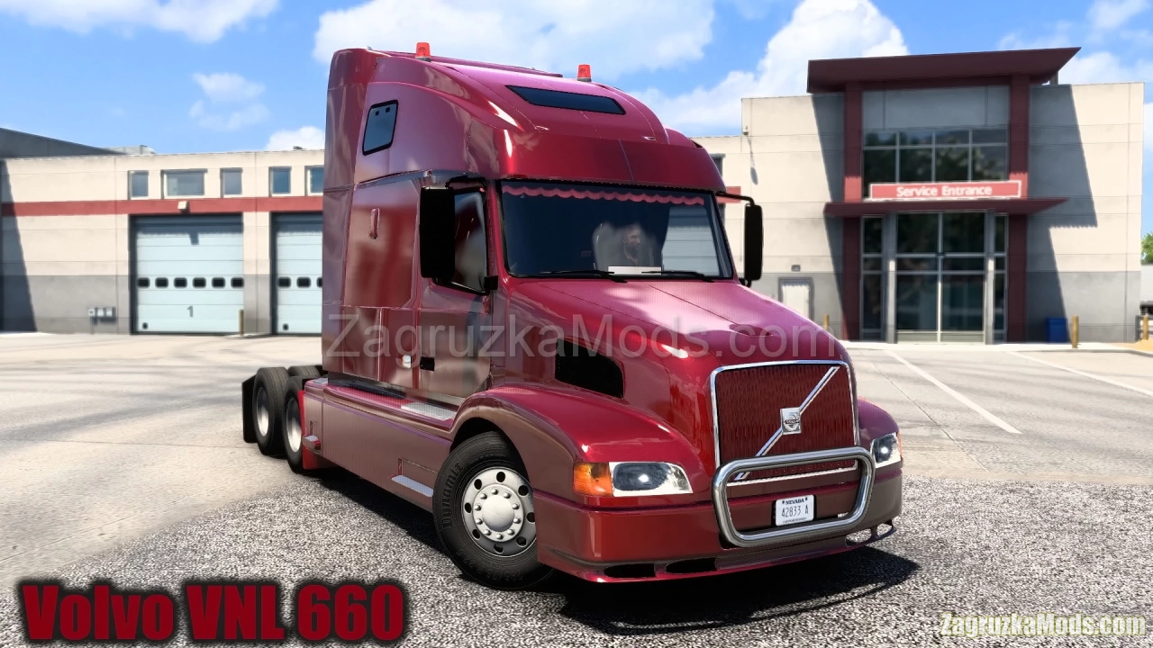 Volvo VNL 660 + Interior v1.7 (1.49.x) for ATS