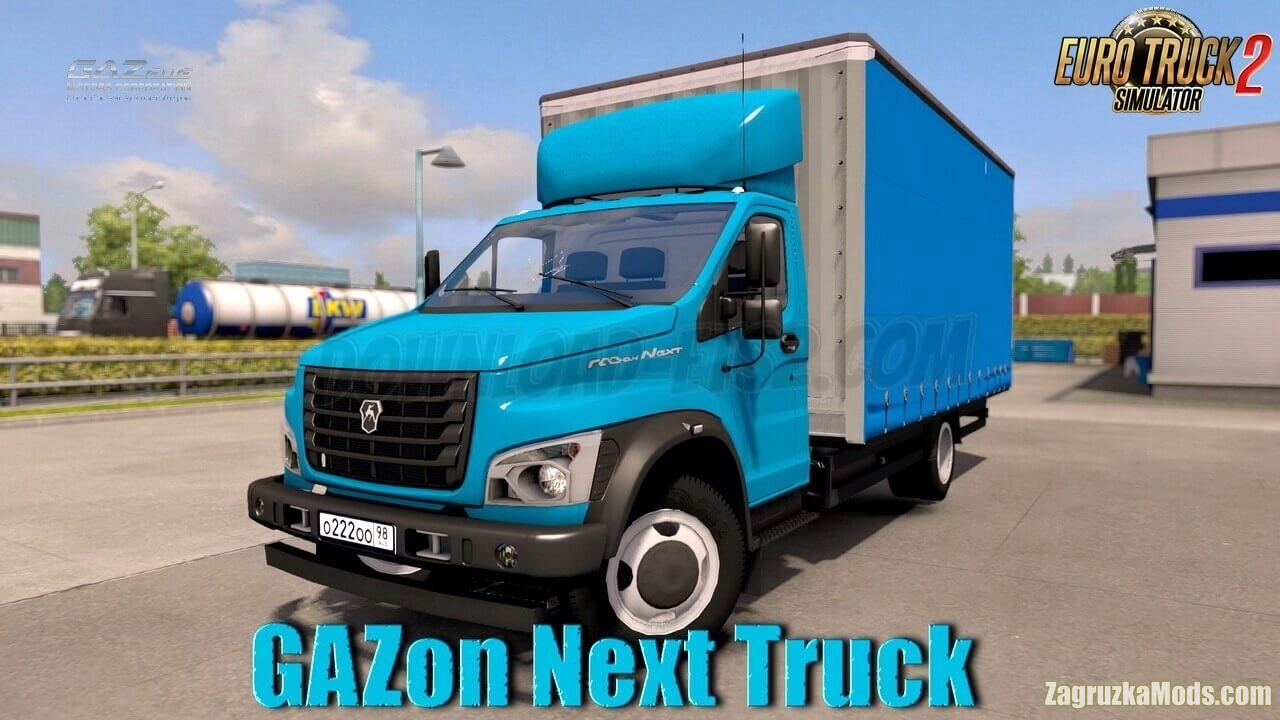 GAZon Next Truck + Interior v2.3 (1.53.x) for ETS2