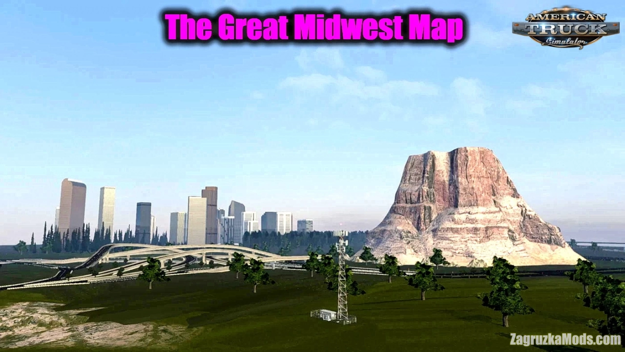 The Great Midwest Map v1.0.4 (1.47.x) for ATS