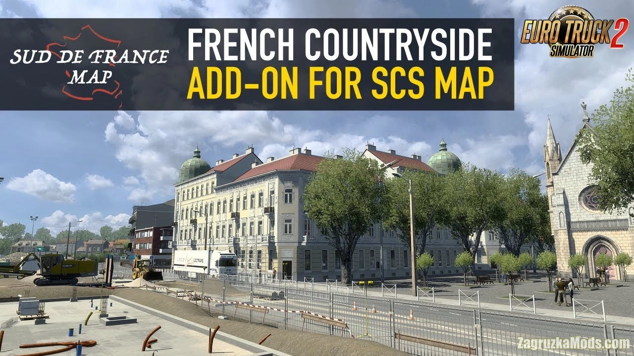 Sud de France Map v2.0.4 By Charly (1.59.x) for ETS2