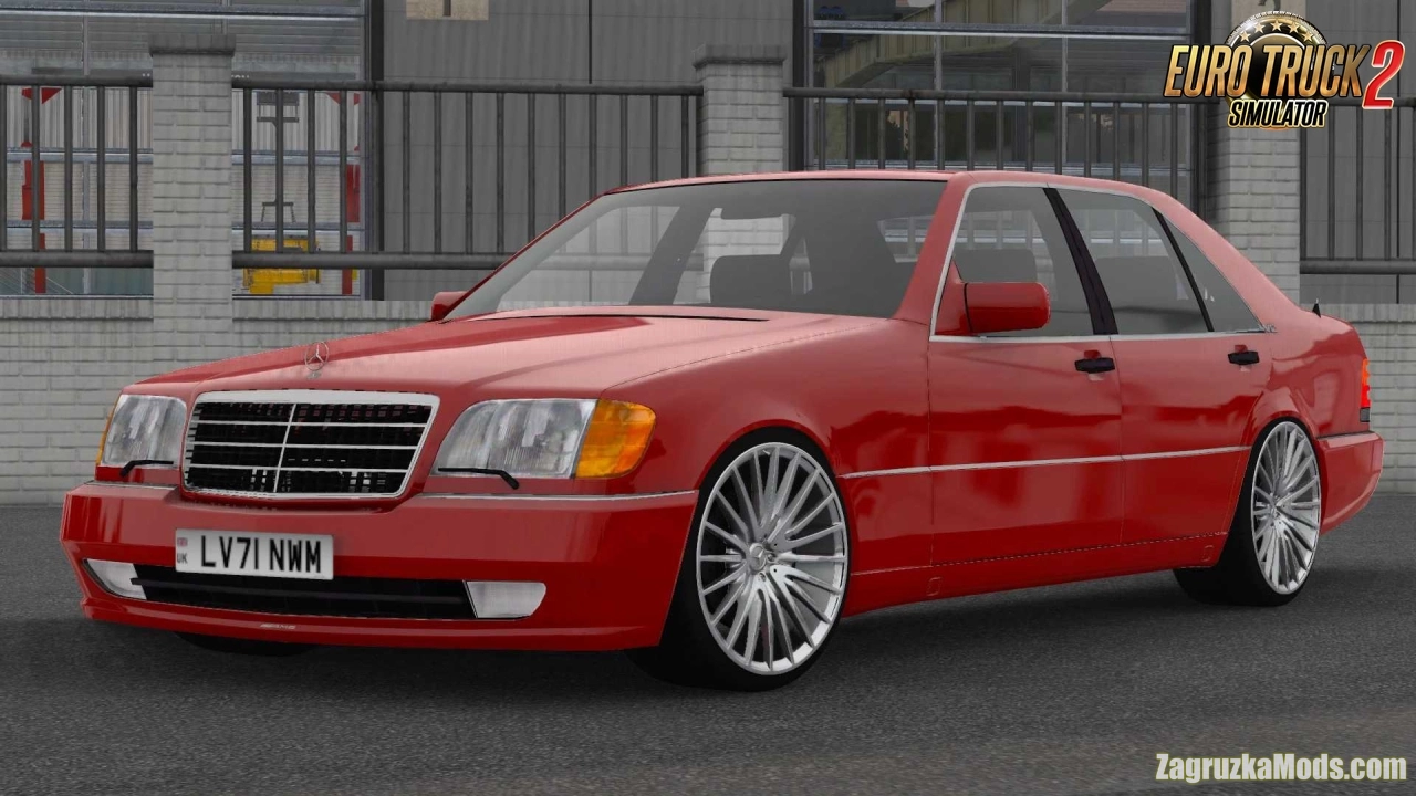 Mercedes-Benz W140 S-Class S600 v2.1 (1.57.x) for ATS and ETS2
