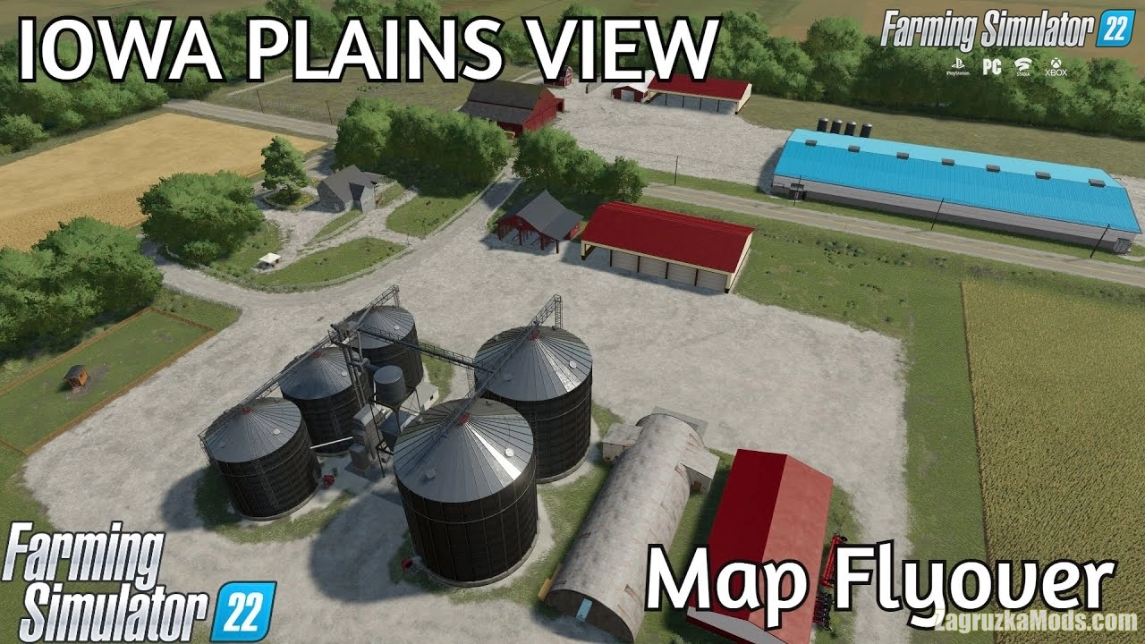 Iowa Plains View Map v1.0.0.6 for FS22