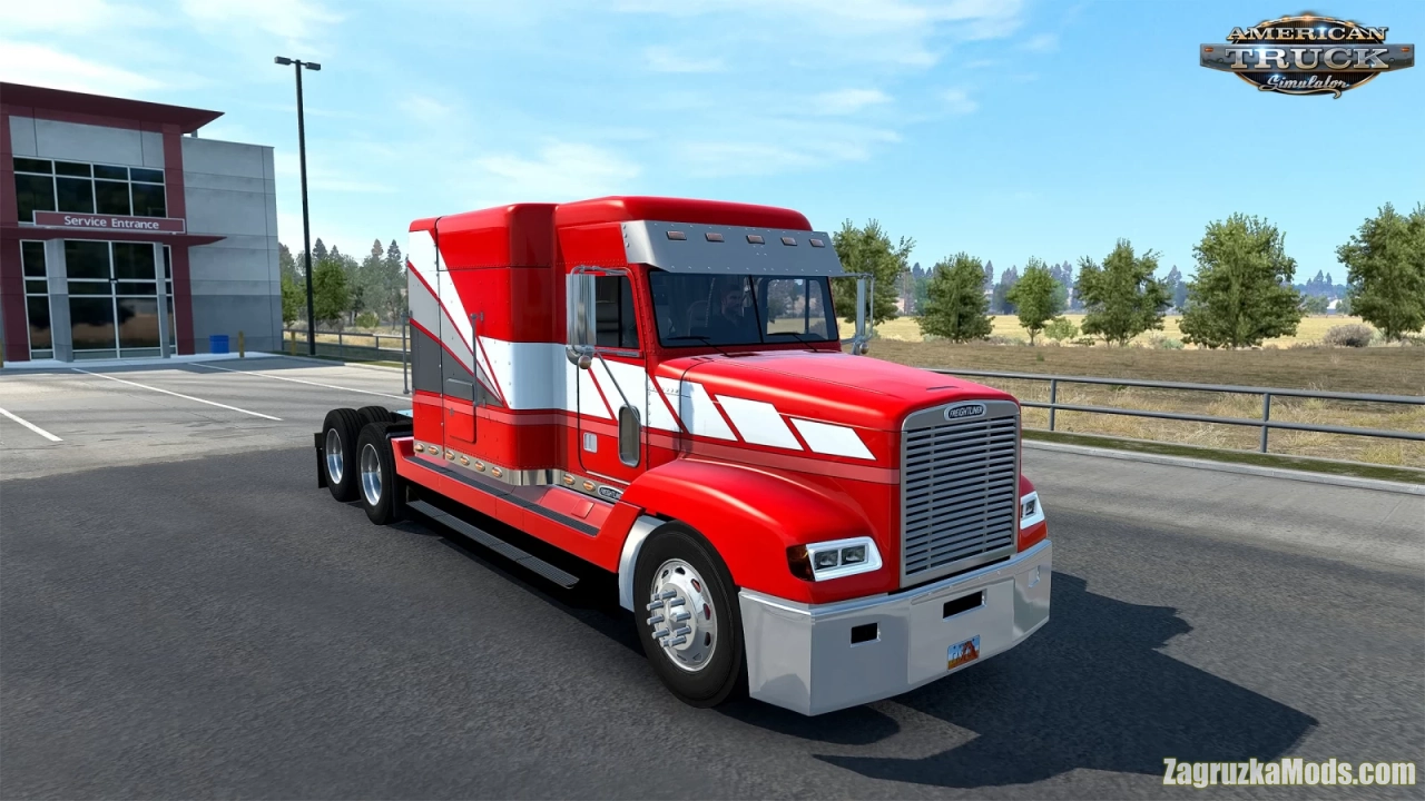 Freightliner FLD + Interior v2.6 By FASTER CGO (1.47.x) for ATS