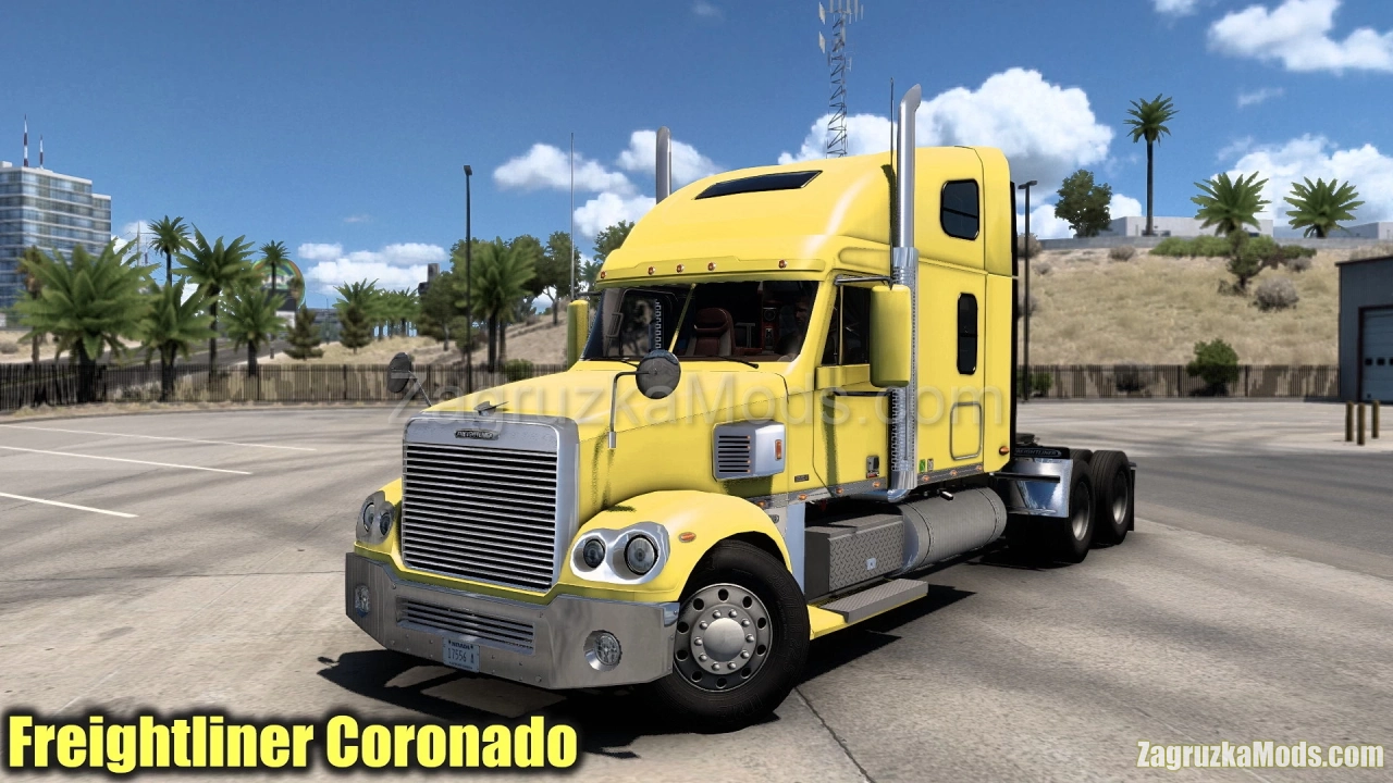 Freightliner Coronado v1.2 Edit By SMRS (1.47.x) for ATS