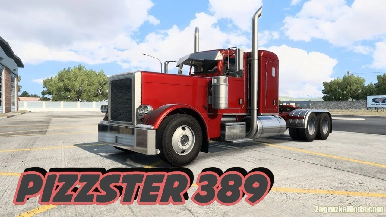 Pizzster Damo 389 Truck + Skins v3.0 (1.47.x) for ATS