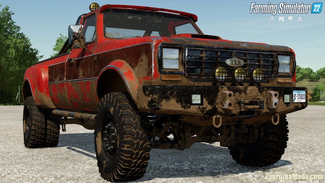 TLX 1982 Special Pickup Truck v1.1 for FS22 TLX 1982 Special Pickup Truck v1.1 for FS22