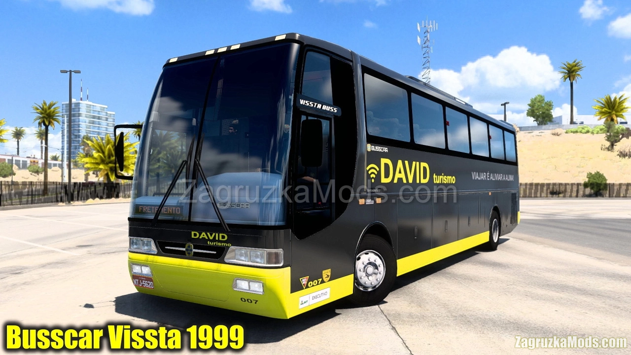 Busscar Vissta 1999 4x2 Bus v1.6 (1.55.x) for ATS and ETS2