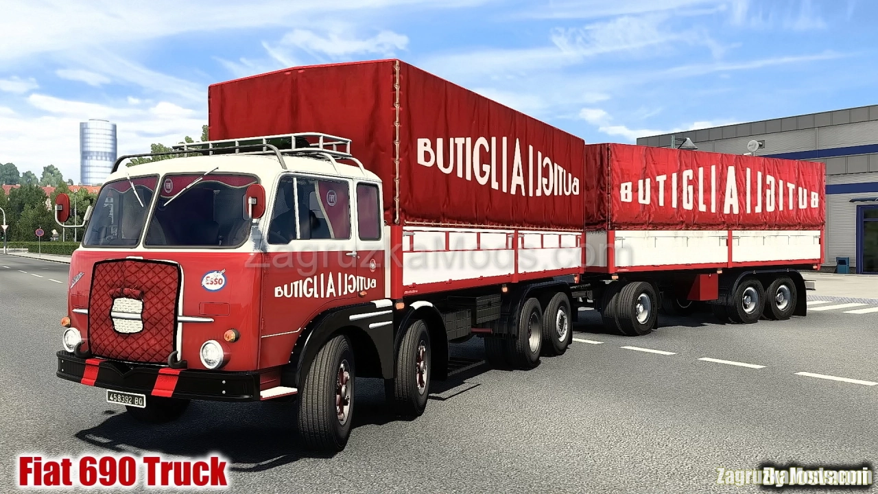 Fiat 690 Truck + Interior v1.0 By Josvanni (1.47.x) for ETS2