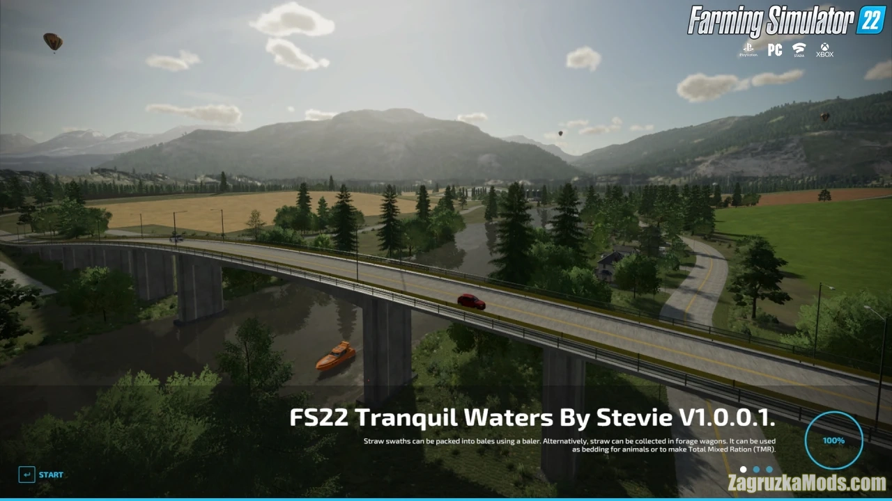 Tranquil Waters Map v1.0.0.4 By Stevie FS22