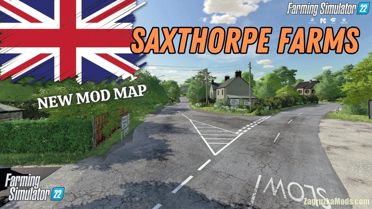 Saxthorpe Farms Map v1.0 for FS22