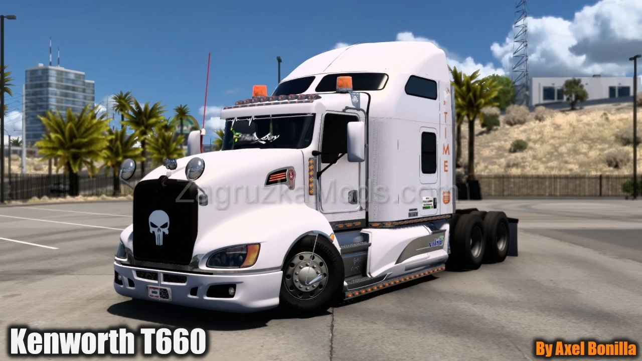 Kenworth T660 Truck v1.0 By Axel Bonilla (1.47.x) for ATS