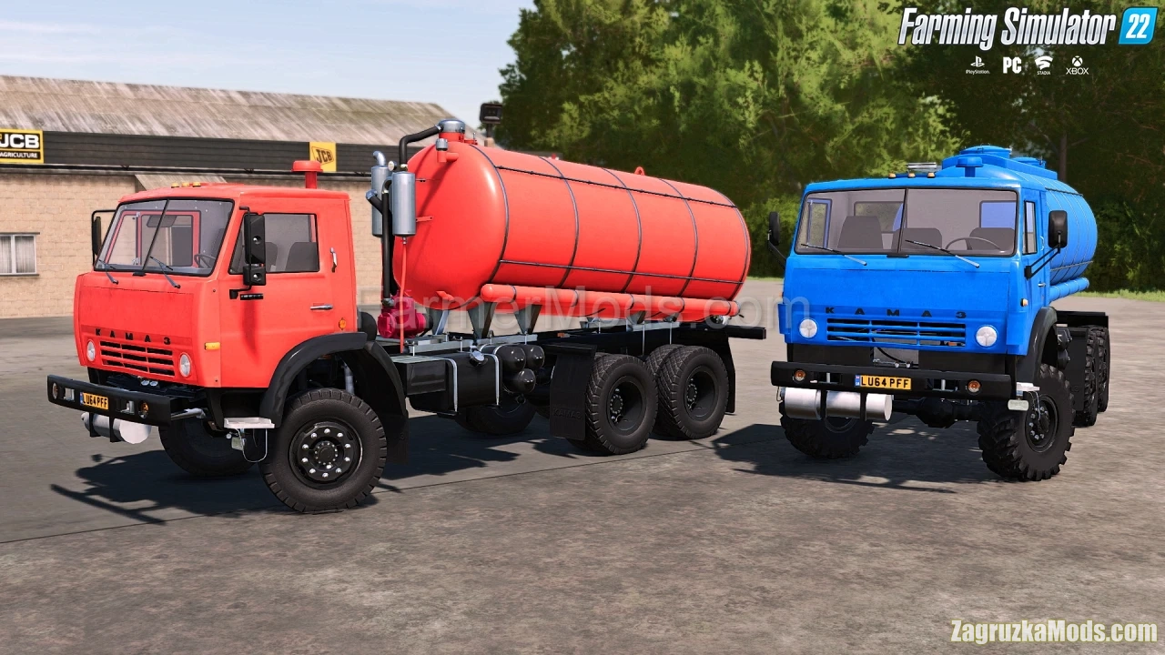 KamAZ Barrel Truck v1.0 for FS22