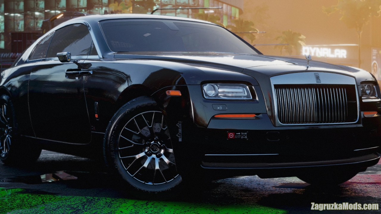 Rolls Royce Wraith 2015 v1.1 for Cyberpunk 2077