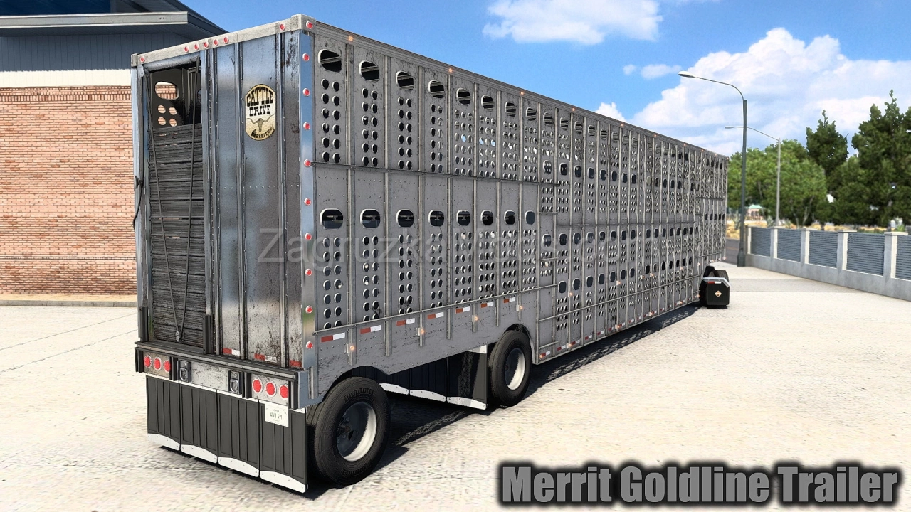 Merrit Goldline Trailer v1.0 By CT Moddings (1.48.x) for ATS